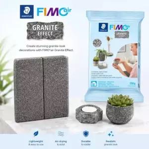 FIMO 피모 에어 클레이 350g/화강암 효과 돌클레이 자연건조 영남상사