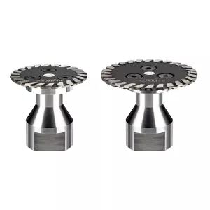 멀티커터날 호환용 컷팅날 1PC 40/50mm 미니 소형 다이아몬드 톱날 M14 나사산 탈착식 플랜지 터보 커팅 디