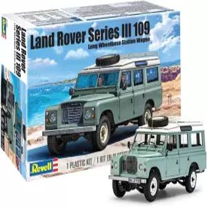 리벨 85-4498 랜드로버 시리즈 III 109 모델 트럭 키트 1 24 스케일 184피스 스킬 레벨 5 플라스틱 빌드