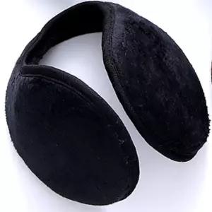 블랙 귀마개 겨울 방한 털 귀도리 귀덮개 11cm 캠핑용귀마개 빈티지귀마개 방한귀마개 귀보호대