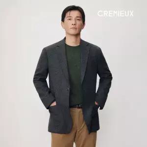 다니엘크레뮤 26FW 울 블렌드 헤링본 블레이저