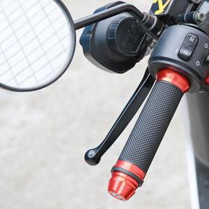 미끄럼 방지 바이크 오토바이 그립 핸드 핸들바 Gsf 600 밴딧 Xj6 Ct125 Zx25r Ns 200 7/8인치 1쌍