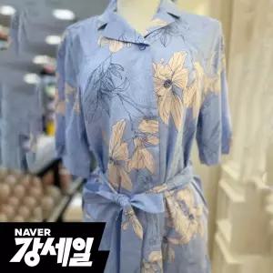 [에블린]에블린 MERIME 블루 반팔 반바지 파자마 세트 EBPPBA6H1Q