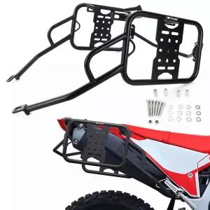 혼다 CRF300 랠리/L -2026용 오토바이 패니어 랙 사이드 캐리어 사이드 러기지 랙 새들백 새들백 지지대