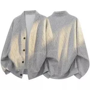 M-8XL 빅사이즈 남성 캐주얼 가디건 코트 루즈핏 운동복 카디건 커플룩 남여공용 봄가을 아우터 스포츠 트
