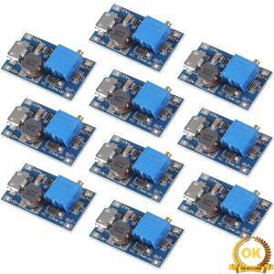 10pcs MT3608 조정 가능한 스텝 업 모듈 전압 레귤레이터 마이크로 USB Type-c 플러그 2V-24V ~ 2A DC-DC