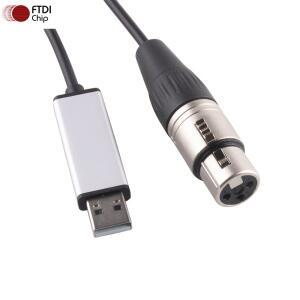 FTDI FT232RL USB TO DMX512 컨트롤러 Freestyler Lightkey 소프트웨어 용 RS485 동글 인터페이스 어댑터