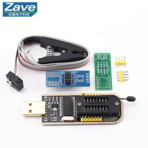 CH341A 24 25 시리즈 EEPROM 플래시 BIOS USB 프로그래머 모듈 + 93CXX / 용 SOIC8  클립