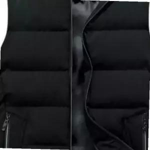여성패딩조끼 남녀공용 데일리 하이넥 패딩조끼 출퇴근 작업 등산