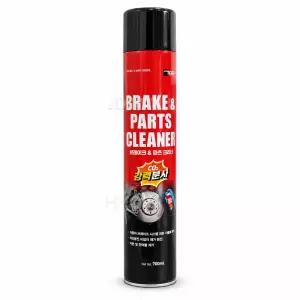 타이거 브레이크 파츠 전용 클리너 700ml 자동차 부품 세정제 브레이크 크리너 금속 기름때 오일 그리스 제거 탈지 스프레이 정비용