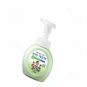 수락리빙마켓 아이깨끗해 핸드워시 청포도향 버블 거품형 핸드솝 250ml 펌프형 손세정제 유아 어린이손비누
