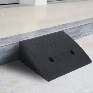 [HYIJRQZO_4B]블랙 입구현관 진입판 경사판 50x40x17cm