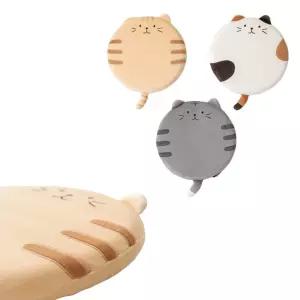 냥이 테일 포인트 원형 책상 식탁 의자 방석