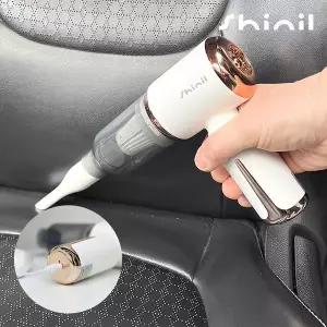 신일전자 신일 2in1 차량용 C type 에어건 청소기 SVC-1199W 화이트 / 보관파우치 포함