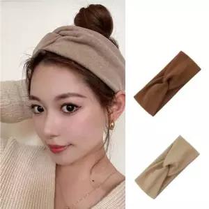 헤어밴드 꼬임 터번 반다나 여름 휴가 물놀이 헤어 액세서리 띠 진주 머리 헤어슈슈
