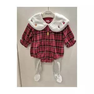[해피랜드]플룸 체크 우주복SET 케이프 AY722303