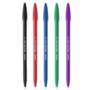 모나미 플러스펜 3000 12입/0.4MM/블랙/블루/레드/그린/퍼플/수성펜/프러스펜/컬러/색상/사인펜/싸인펜