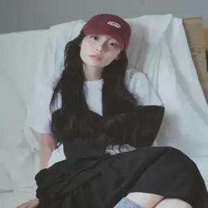 이미스 EMIS SMALL LOGO BALL CAP-BURGUNDY