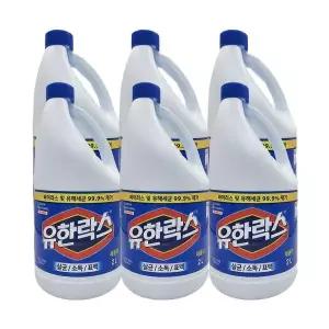 유한락스 레귤러 2Lx6개