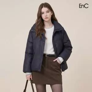[ENC] 덕파이버 샤이닝 네이비 패딩점퍼