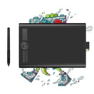 GAOMON M10K PRO 틸트 및 방사형 그래픽 태블릿 10x6.25' 대형 펜 드로잉 10개의 단축키 Mac Windows Andro