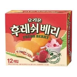 곽과자 오리온 후레쉬베리12P