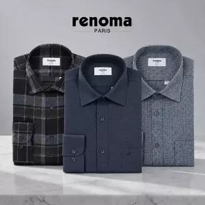 매장정품 renoma 셔츠 겨울 데일리 기모남방 보온성 남성 정장 케주얼 남방 2113553