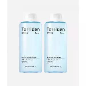 TORRIDEN SET 다이브인 저분자 히알루론산 토너 300ml x 2개 (+다이브인 크림 20ml) 1033997