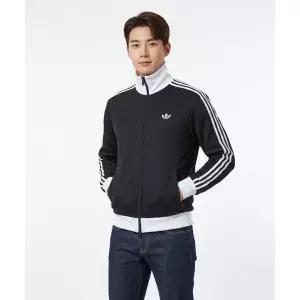 ADIDAS 클래식 트랙탑 - 블랙:화이트 / KE3527