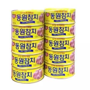 찌개 도시락 동원 EPA 프리미엄 참치 150g 10캔