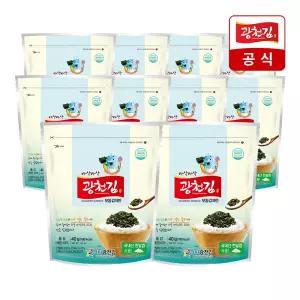 [광천김] 바삭바삭 해물 모둠 김자반 40g 10봉