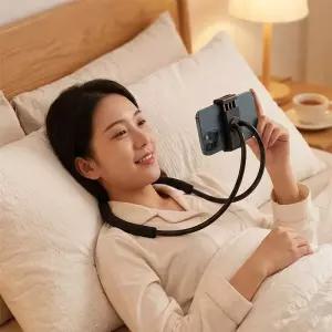멀티 목걸이형 스마트폰 휴대폰 넥 거치대