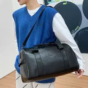 여행 레더 보스턴백 1P 간편 출장 스포츠 다용도 가방 보스턴백 여행가방