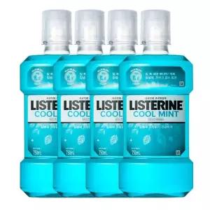 리스테린 쿨민트 마우스워시 750ml 4개