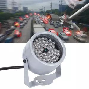 감시용 보조광 야간 투시 적외선 조명 IP5 방수 48 LED 카메라 주차장용 IR