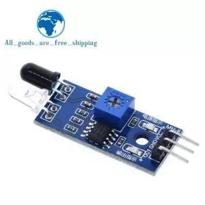 TZT 1/3PCS Arduino Diy 스마트 자동차 로봇 반사 광전 3PIN 용 IR 적외선 장애물 회피 센서 모듈