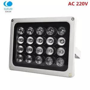 CCTV LED IR 어레이 필 라이트 일루미네이터 적외선 램프 IP66 850nm 방수 20m  카메라용 개