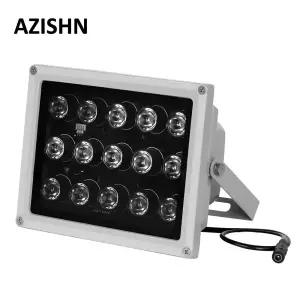 CCTV LED 15PCS IR 어레이 조명기 적외선 램프 IP66 850nm 방수 야간 채우기 빛 카메라