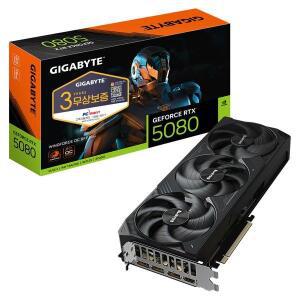 GIGABYTE 지포스 RTX 5080 WINDFORCE OC SFF D7 16GB 피씨디렉트