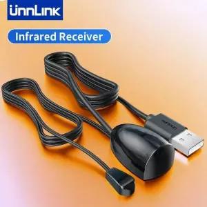 Unnlink 적외선 연장 케이블 TV 박스 용 USB IR 수신기 DVD 프로젝터 IP 홈 시어터 셋톱 리모콘 컨트롤러
