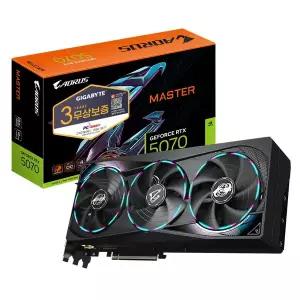 GIGABYTE AORUS 지포스 RTX 5070 MASTER D7 12GB 피씨디렉트