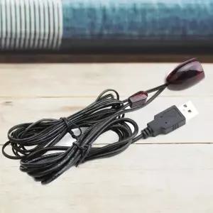 USB 어댑터 송신기 적외선 IR 이미터는  원격 제어 장치에 됩니다. 확장기 리피터 수신기