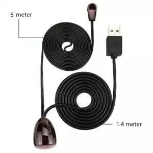 A67I 적외선 IR 원격 확장기 리피터 수신기 USB 어댑터 송신기는 조명이  제어 장치에 됩니다.