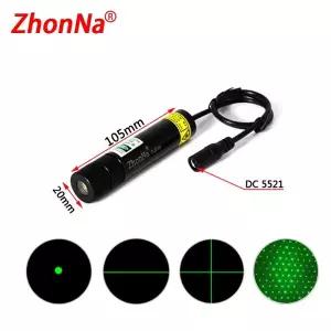 532nm green100MW 레이저 모듈 목공 석재  장비 위치 지정 적외선 크로스 Iine DC3V 공장 직접