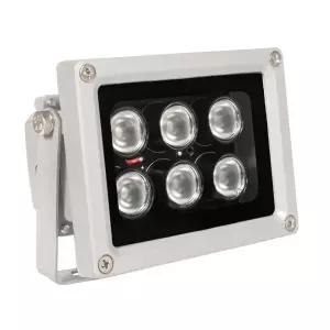 850nm/940nm 모니터링 적외선 CCTV 필 라이트 12V 야외 어레이 보이지 않는 6 조명 카메라  IR