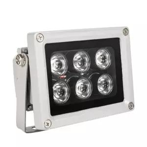 60m IR 거리 6 LED 조명기 적외선 CCTV 카메라 야간 투시등