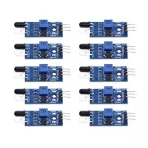 Arduino Diy 스마트 자동차 로봇 반사 광전 3PIN 용 1-100pcs IR 적외선 장애물 회피 센서 모듈
