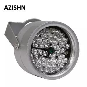 AZISHN CCTV LED 48IR 조명기 빛 IR 적외선  감시 카메라 금속 방수 채우기