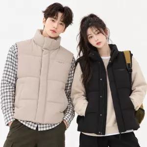 [체이스컬트] [2Color] U 에어 볼륨 하이넥 베스트
