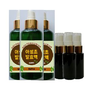 국내산 어성초스프레이 자소엽 녹차잎 발효액540ml
